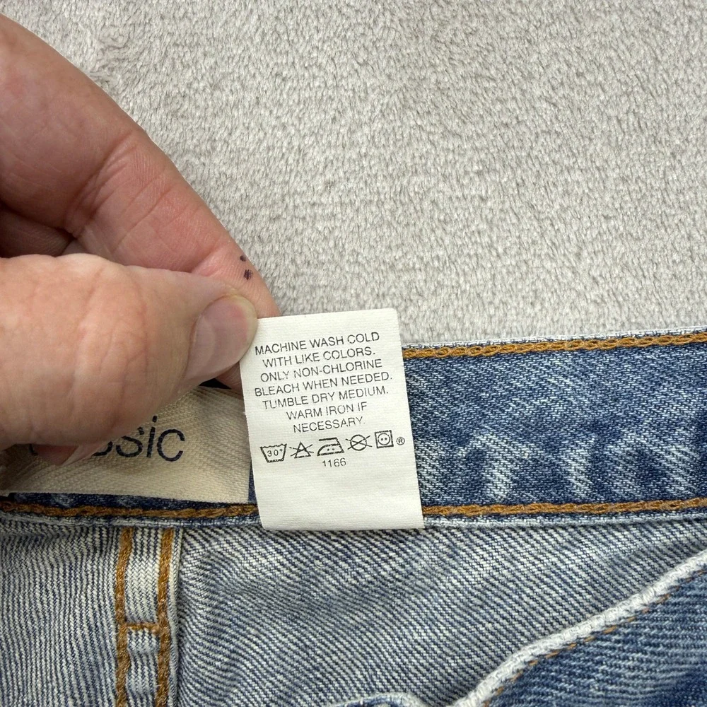 Vintage Gap Jeans Women's 10 Long Classic Fit Blue High Waisted Cotton Y2K Denim